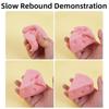 Realistic Cheese Squishy Toy Super Soft Slow Rebound Fidget Toy Cheese Pinch  for Kids Adults