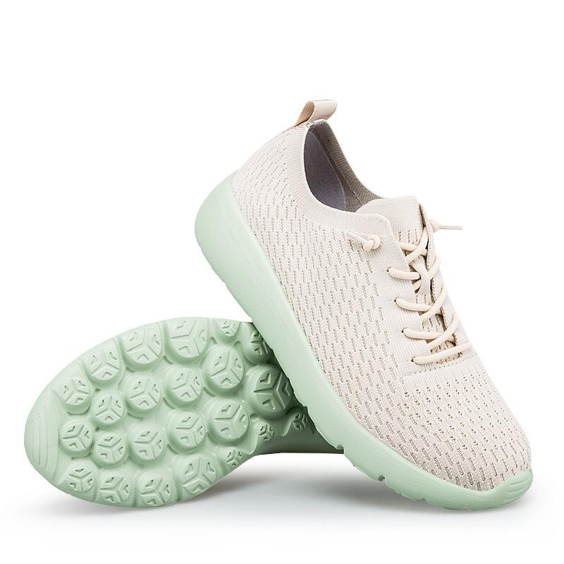 Летние парные носки обувь мужская и женская обувь новая дышащая спортивная и повседневная обувь из летучего трикотажа легкая с мягкой подошвой дорожная обувь