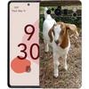 Мультяшный Милый Козел Чехол для Телефона для Google Pixel 10 9 8 7 6 Pro XL 9A 8A 6A 7A 5G Мягкий Ударопрочный ТПУ Черный Чехол