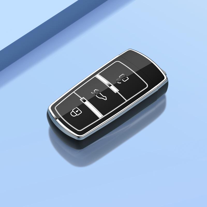 Чехол для ключа Volkswagen для Bora, Sagitar, Lavida, Jetta, Passat, Polo, Tiguan и Golf.