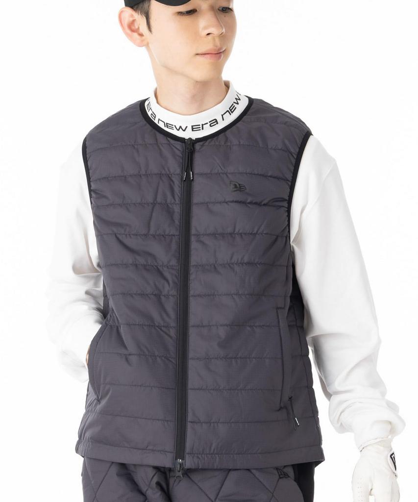 NEW ERA Golf Light Insulated Vest 15129460 Quilted Vest Insulated Round Outfit XL Graphite