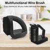 Чистящая щетка 3-в-1 Щетка для чистки гриля со скребком Эргономичный дизайн Чистящая губка Сетка для барбекю Проволочная щетка для мытья Инструмент для барбекю