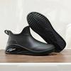 Fashion Women Fashion All-match Rubber Boots New Low Top Rain Shoes Soft Bottom Non Slip Detachable Waterproof Garden Shoes Size 36-40