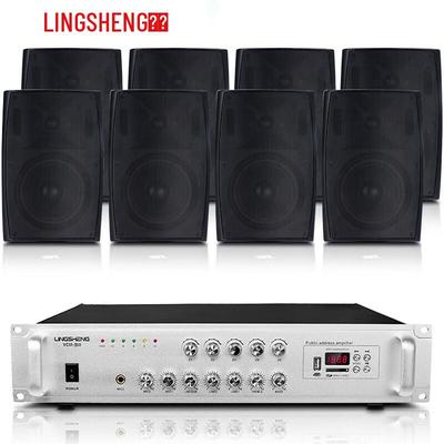 Настенная система фоновой музыки и конференц-динамиков LINGSHENG FT-800, штекер CN (адаптер в комплекте)