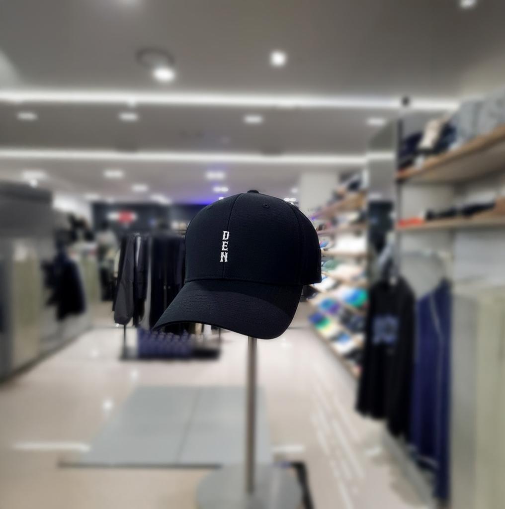 [NBA] Unisex DEN Vertical Lettering Hard Comfort Ball Cap Hat N255AP431P