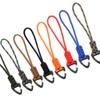 High Strength Paracord Keychain Triangle Buckle Parachute Cord Carabiner Hiking