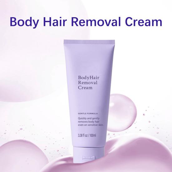 1/2/3Pcs 100ML Hair Removal Cream Gentle Pain Free Fast Acting Moisturizing Full Body Arm Leg Underarms Facial Hair Remover Depilatory