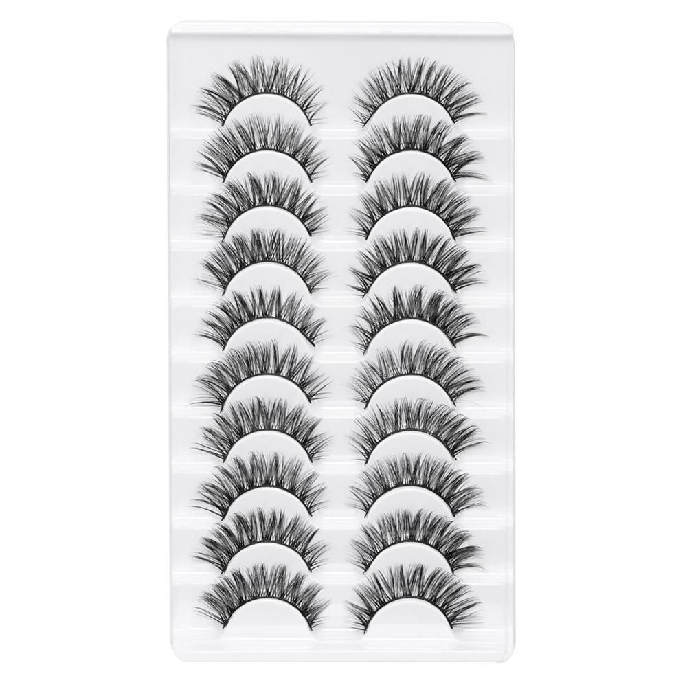 Full Strip False Eyelashes Dramatic Eye Makeup Tools Beauty 3D Faux Mink Lash Eyelash Extension