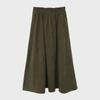 Women's High Waist Corduroy A-Line Skirt - Autumn/Winter Hip-Covering Long Skirt