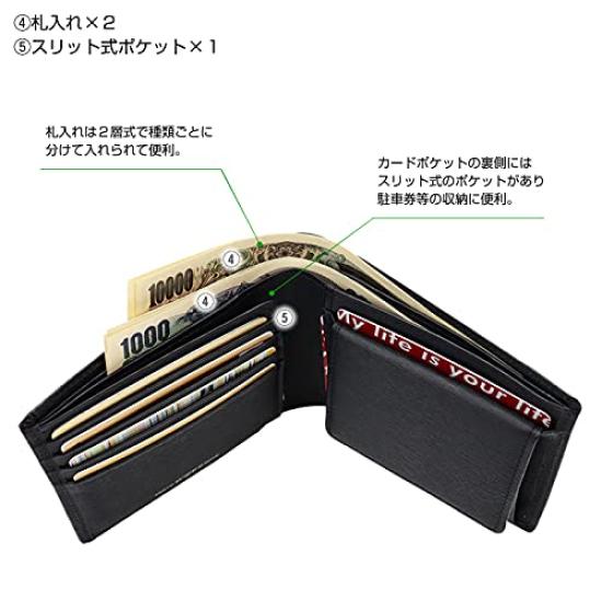 ТЕКУЩИЙ Текущий кошелек Двойной кошелек [Porter] (Натуральная кожа, темно-синяя)