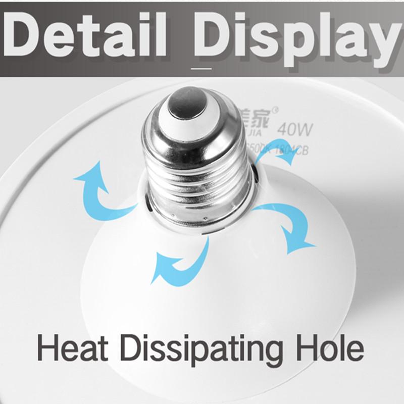 E27 НЛО лампа 220 В светодиодная лампа супер яркие светодиодные лампы холодный белый 20 Вт 30 Вт 40 Вт 60 Вт 100 Вт потолочные светильники для домашнего освещения энергосберегающие