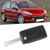 2Button Car Remote Flip Key Fob Case Blade Cover Shell Fit for PEUGEOT 207 307 308 407