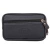 Men's Pocket Money Waist Bag Hip Bag Mobile Phone Case Small Bag Sports Bag Mobile Phone Bag Large Space Zipper Leather Belt Bag