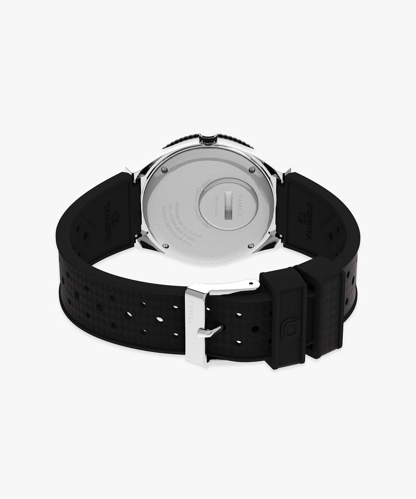 Taimaegseu Q Timex Rubber Strap Wristwatch 38Mm