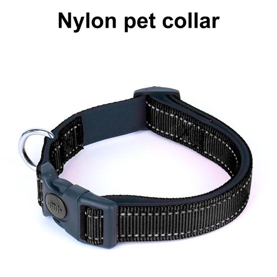 Прочная пряжка застежка 5 цветов ремешок для шеи питомца светоотражающий нейлоновый ошейник для собак для маленьких средних собак