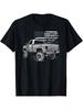 Мужская винтажная футболка с пикапом и американским флагом - Серия Heavy-Duty 25003500