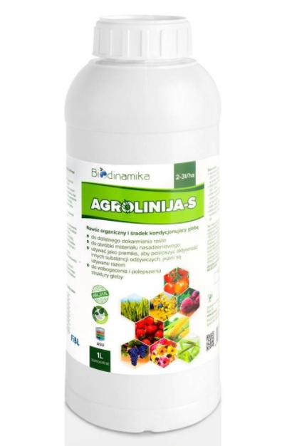 Nawóz Organiczny Agrolinija-S Ekologiczny Na Warzywa, Kwiaty  1Litr