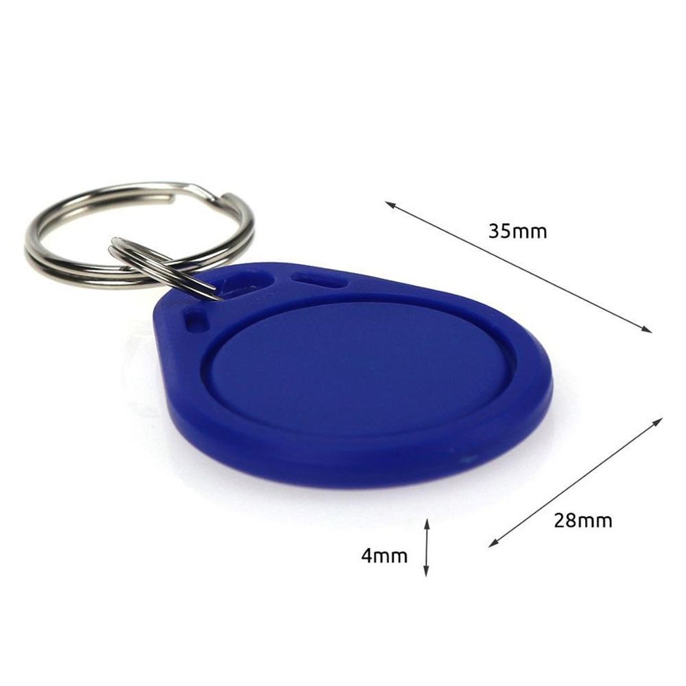 10pcs 13.56MHz RFID Keyfobs Key Card Access Control Key NFC Tag Clone Card