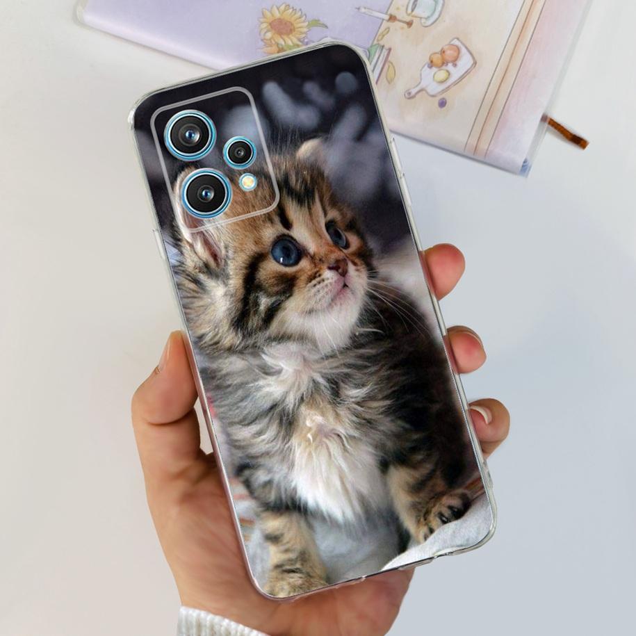 Чехол для OPPO Realme 9 Pro Plus 5G RMX3392 Модный силиконовый мягкий чехол с бабочкой для Realme 9 Pro+ Чехол Realme9 Ударопрочный Funda