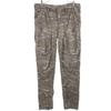 Camouflage Military Pants W30 Gray Men's Used