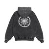Noscouleurs Ethinic Stud Zip Hoodie Black