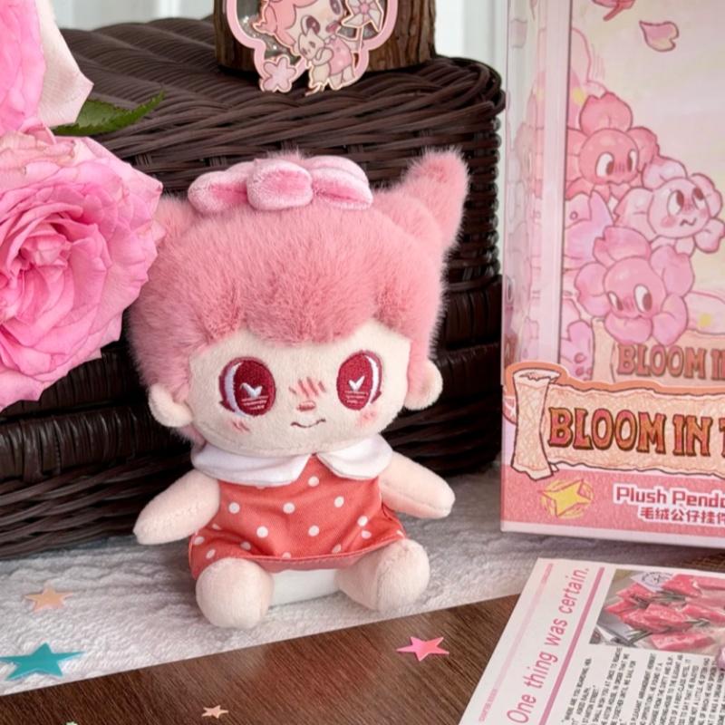 Lucky Loop Hey Penny Plush Doll Pendant Flower Series Soft Cotton Plush Toy Bag Decoration Cute Ornament Ideal Gift For Adult
