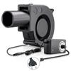 Adjustable Blower Fan For BBQ Heater 12V 100V 240V AC Powered Fan Blower Air Blower Charcoal Cooling Cooler Fan