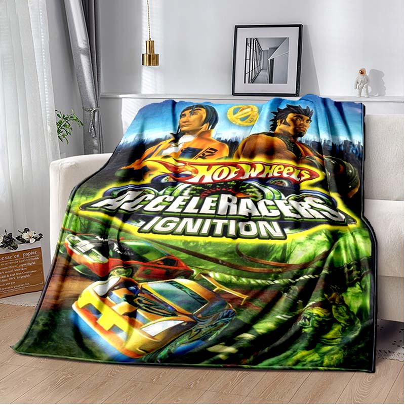 Monster Jam Grave Digger Truck Hot Wheels Диван Одеяло Легкое теплое изоляционное одеяло Кровать Офисный автомобиль наколенники Плед Одеяло