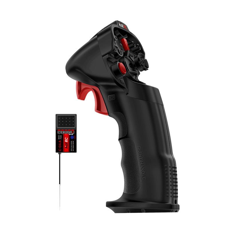 DS-4A 2,4 ГГц 4-канальный RC-контроллер-передатчик-приемник для RC-автомобиля-грузовика-лодки