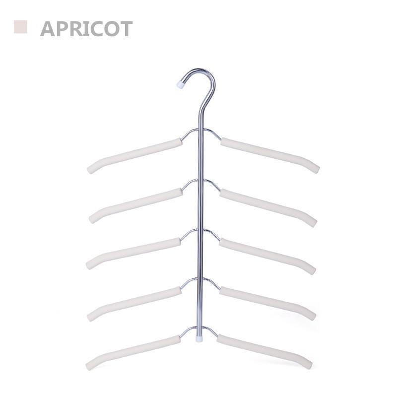 Многоуровневая вешалка-плечики из нержавеющей стали для экономии места в шкафу