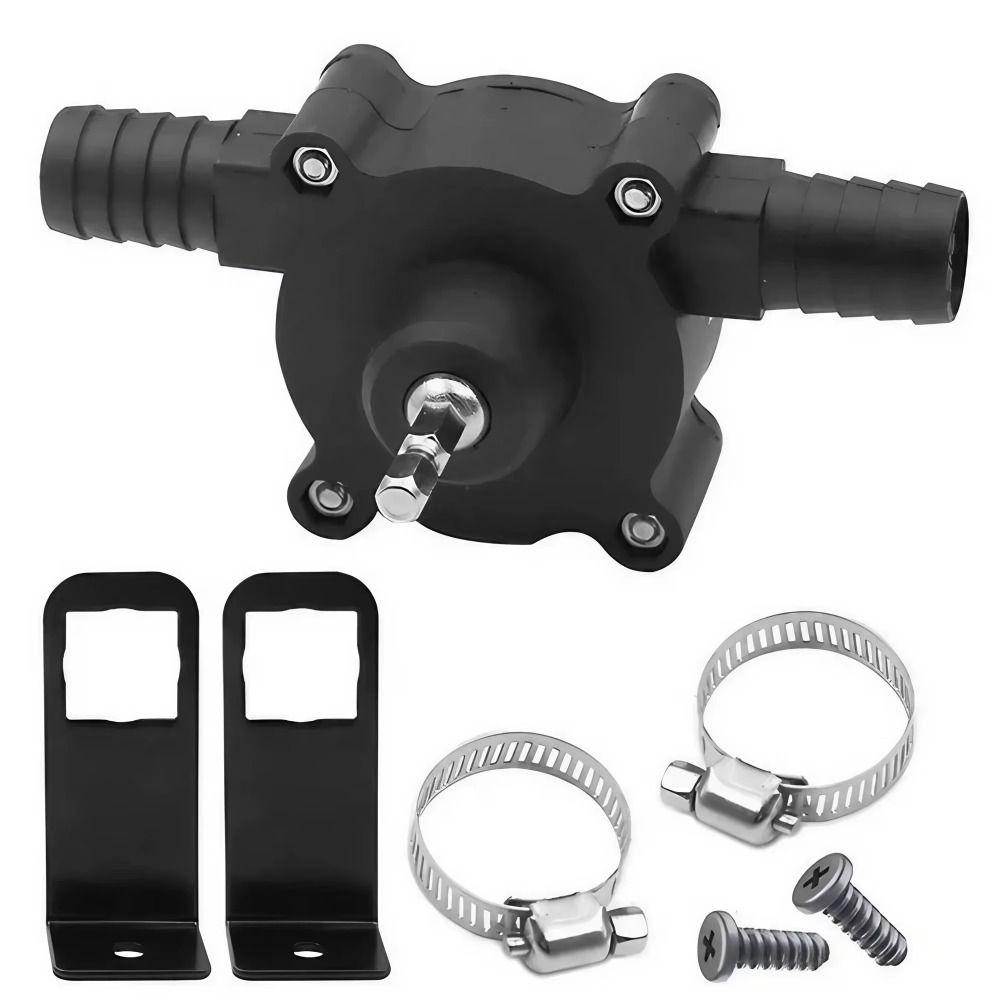 Small Electric Drill Pump Heavy Duty Self Suction Centrifugal Pump Liquid Transfer Pump  Household