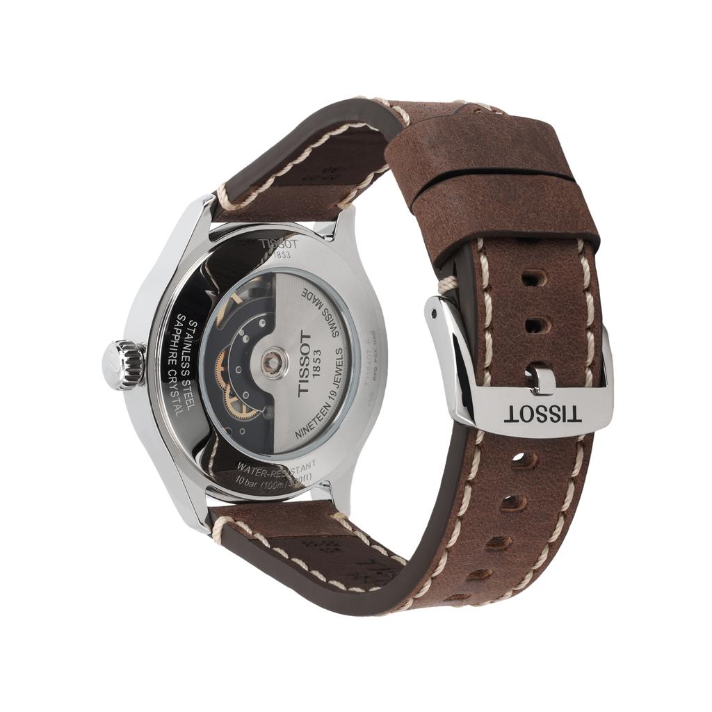Tissot Коллекция Soko Автоматический механический механизм Водонепроницаемость 100 м Мужские часы Часы 43 мм Белый циферблат T116.407.16.011.00