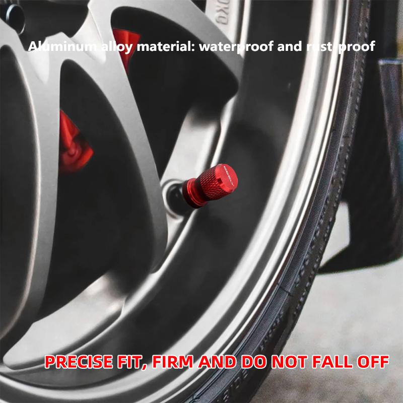 4Pcs Car Wheel Tire Valve Caps Tyre Stem Covers Airdust Waterproof For GEELY coolray Starray emgrand emgrand tugella Car Decor
