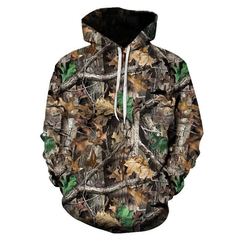 Mens 3D Printed Hooded Sweatshirt Fall Casual Loose Fit Pullover Teens Young Adults