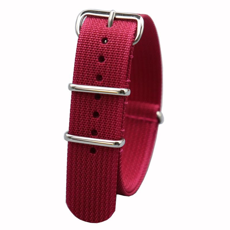 Новый нейлоновый канвасовый ремешок НАТО - Подходит для 18 мм, 20 мм, 22 мм Seiko 5 & Submariner