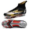 Новые футбольные бутсы, мальчиковые высокие с длинными шипами, соревновательные тренировочные бутсы для учащихся младшей и средней школы, большой размер.