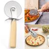 Кухонные инструменты из нержавеющей стали для теста, нож для пиццы, резак для выпечки, режущее колесо, слайсер для теста
