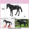 Hanoverian Horse Miniature Wild Animal Model Toy For Kids Play Learning And