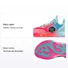 Баскетбольные кроссовки Li Ning All City 12, модные, универсальные, нескользящие, износостойкие, легкие, с низким верхом, детские, красные, синие, YKBU020-3