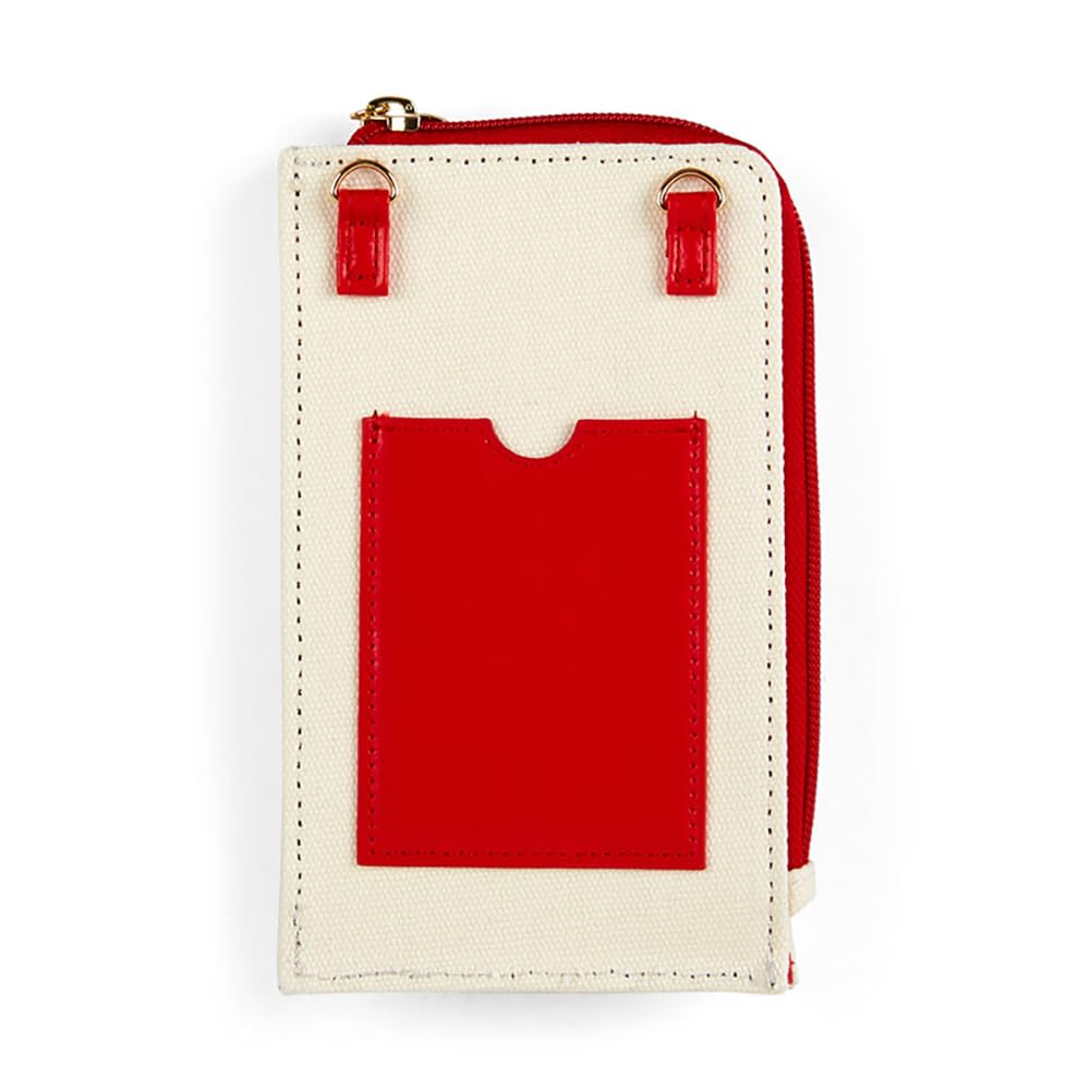 Sanrio Sanrio Pochacco Смартфон Плечо 35th Anniversary Красная Лента Мобильный Ремешок Pochacco Pochacco 35th Anniversary День Рождения Сумка через плечо Сумка