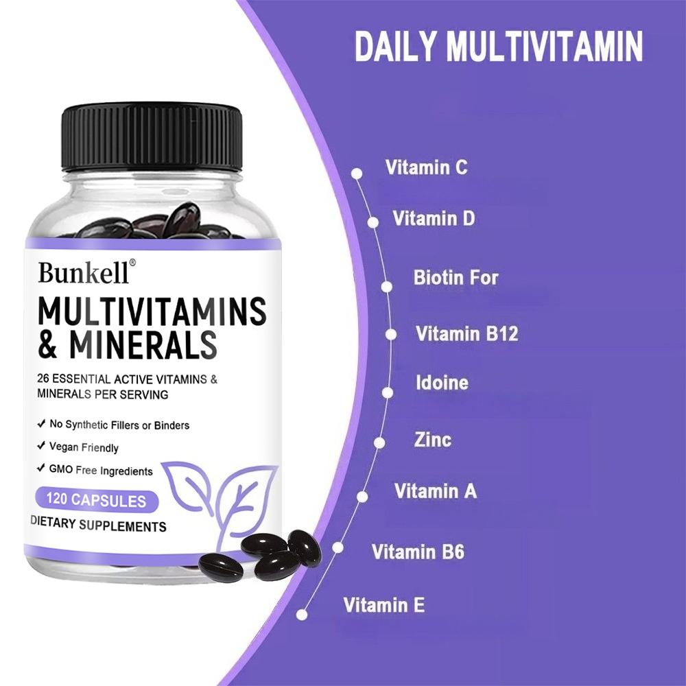 Multivitamins Minerals Dietary Supplement, 26 Essential Active Vitamins & Minerals Per Serving