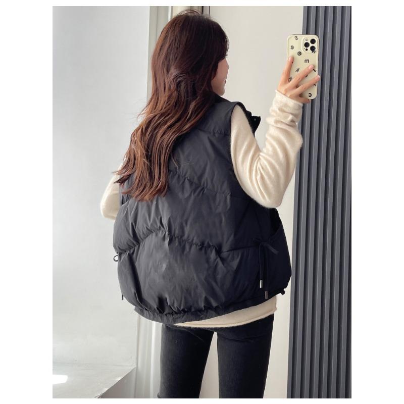 Women S Casual Winter Warm Down Cotton Outer Vest