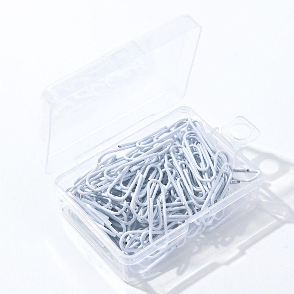 50PCS Zinc Zinc Alloy Bookmark Clip Creative Binder Clamps Mini Metal Paper Clips  School