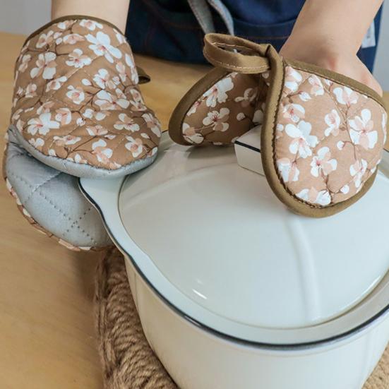 1 шт., изолированное кольцо для подвешивания перчаток, высокая термостойкость, зажим в форме сердца, изоляционная прокладка для пекарни