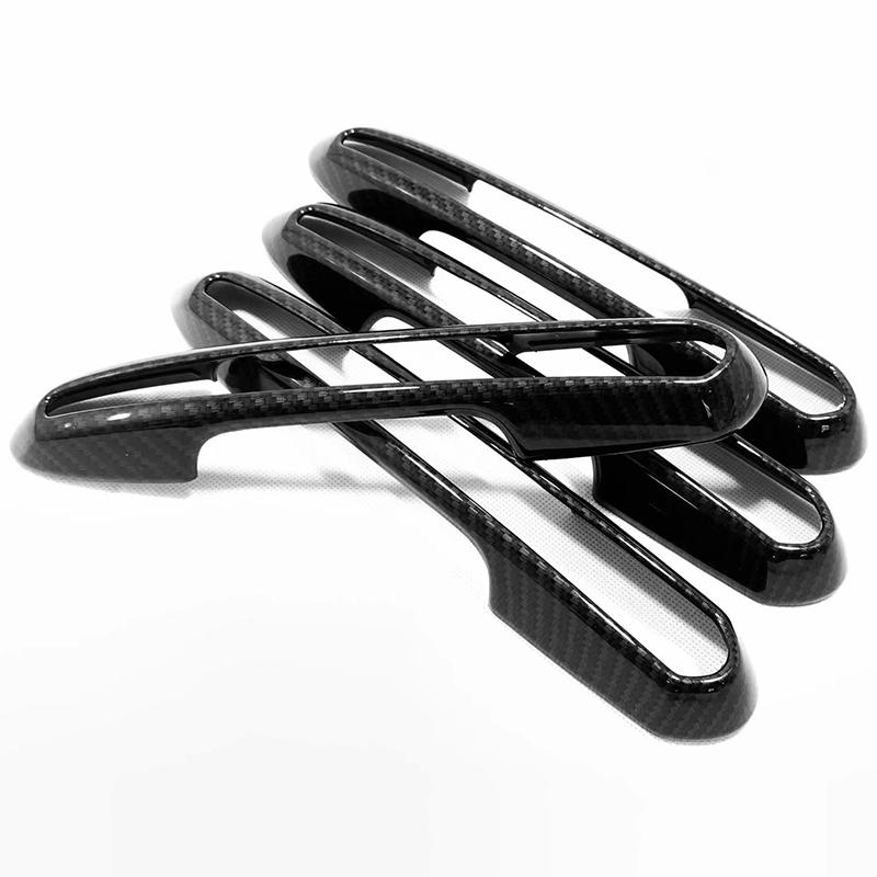 Накладки на боковые дверные ручки, молдинги, наклейки для Toyota Highlander Kluger-2022, ABS, Стайлинг автомобиля