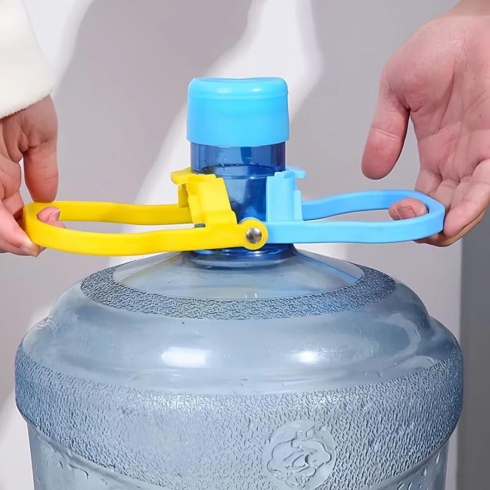 Утолщенное устройство для подъема воды, пластиковая ручка, нескользящая рама, сверхпрочный фиксатор для легкой переноски ведра, ручное кольцо