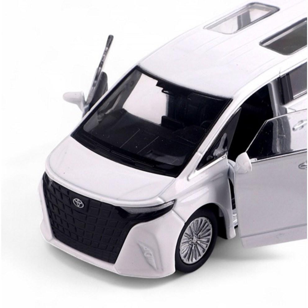Welly 2024 Toyota Alphard Модель автомобиля (115 x 40 мм)