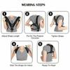 Back Posture Correction Belt Hunchback Prevention Correction of Sitting Posture Unisex Breathable Body Shaping Back Posture Corr