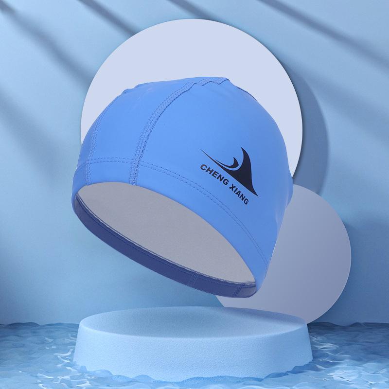 Водонепроницаемая ткань защищает уши длинные волосы спортивная шапочка для плавания в бассейне акула высокоэластичная гибкая прочная шапочка для плавания для мужчин и женщин
