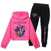 Clothing Sets Kids Unisex Children's Hoodie Short Sports Suit